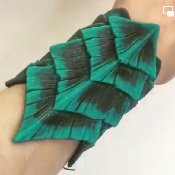 Tinkercast dragon cuffs - Picture 2 of 14